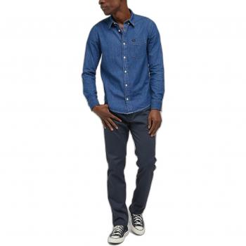 Lee Men's Mid Stone Button Down Shirt, 5XL