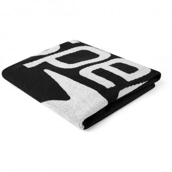 Toalla Speedo Classic Logo Negra/Blanca