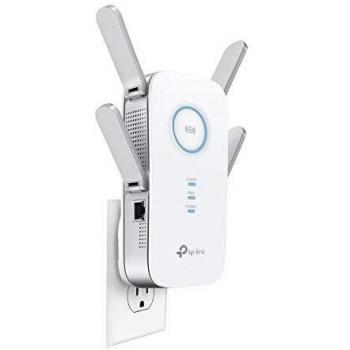 TP-Link AC2600 Extensor de Rango Wi-Fi de Doble Banda con Puerto Gigabit Ethernet, extiende WiFi a Dispositivos Smart Home y Alexa, 4x4 MU-MIMO
