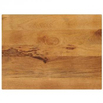 Tablero de mesa rectangular madera maciza mango 70x50x3,8 cm