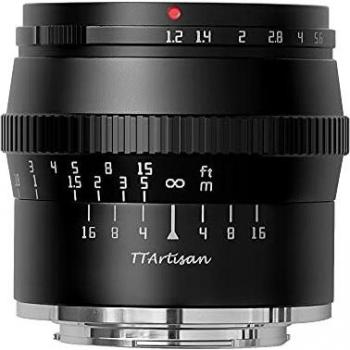 Objetivo TTArtisan 50mm f/1.2 para montura Sony E - Negro