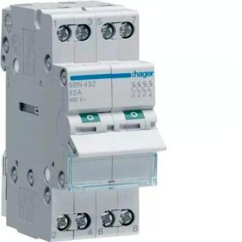 Hager Modular Switch 4P 32A 400V - SBN432