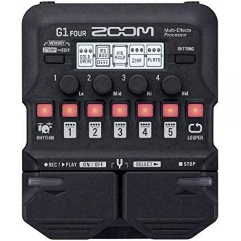 Zoom G1 Four Multi-Effect Guitar Pedal with Looper and Rhythm Patterns