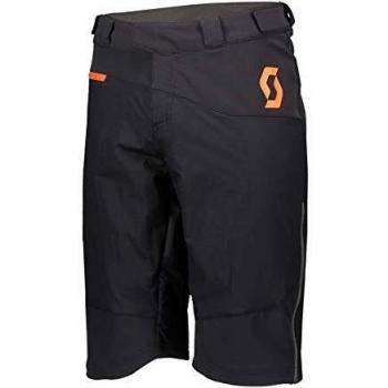 SCOTT Trail Storm Alpha 2020 - Pantalones Cortos de Lluvia para Bicicleta, Color Negro, Color Negro, tamaño L