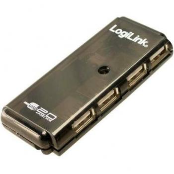 LogiLink 4-Port USB 2.0 Hub - Concentrador
