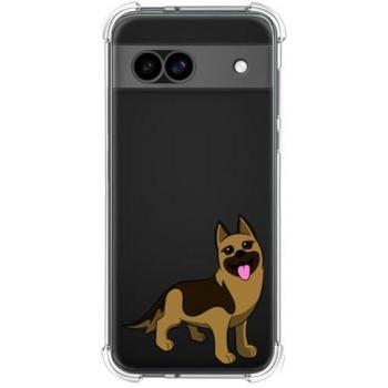 Funda Antigolpes de Silicona para Google Pixel 8a 5G con Diseño de Perros 03