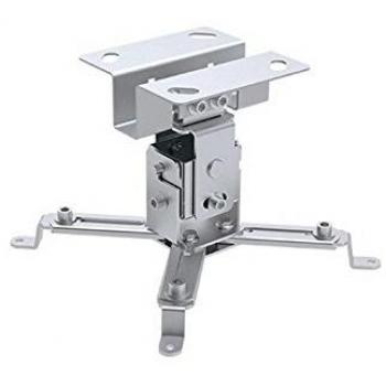 Soporte de Techo para Proyector Techly ICA-PM-2S, Extensible 130 mm, Plateado