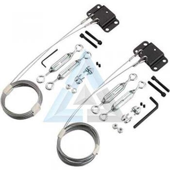 Chief Black Projector Stabilization Kit for Columns