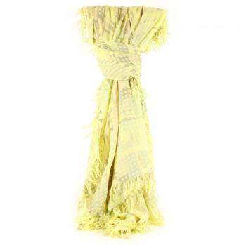 azzesso - Fular - para mujer amarillo Talla única