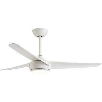 Ventilador de techo con luz LED Sulion Robb 2181813 Blanco