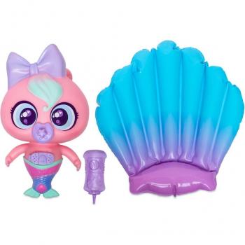 Muñeco bebé Neoflobbi Sirena Flobbirena rosa