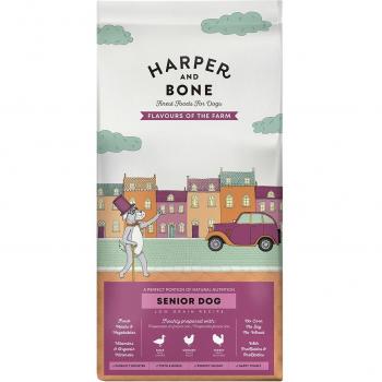 Harper & Bone Complete Senior Light Farm Flavours Dog Food for All Breeds - Duck, Chicken & Turkey 2kg
