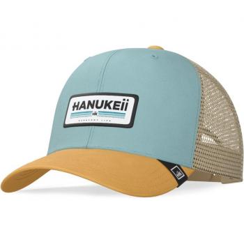 Gorra HANUKEII Barefoot Blue / Yellow, ajustable, con diseño moderno y ligero, ideal para actividades al aire libre