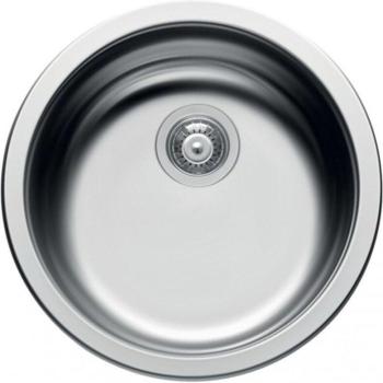 Lavello Cocina Tondo 1 Vasca Inox Satinado 43,5 cm Serie Sky Round ELLECI