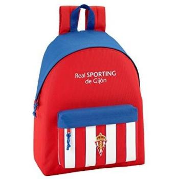 Safta Mochila juvenil Real Sporting De Gijon Oficial 330x150x420mm