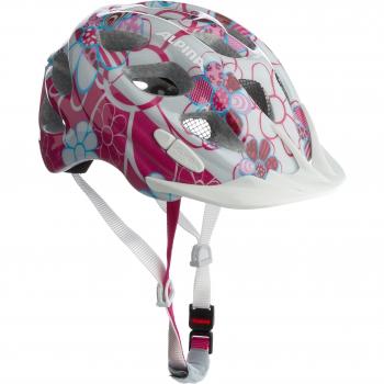 Alpina Rocky - Casco de ciclismo infantil, color rosa,  talla M