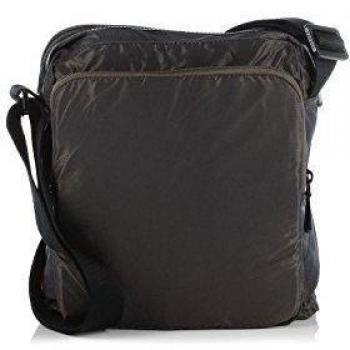 ESPRIT mit sehr praktischem Innenleben - Bolso de hombro de material sintético hombre, color verde, talla 23x27x7 cm