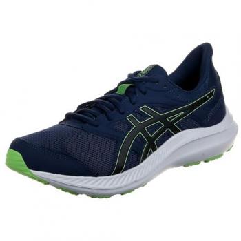 Zapatillas de running Asics Jolt 4 para hombre en color azul/negro, modelo marino, diseño sneaker, talla 46 EU