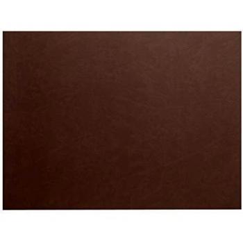Mantel Individual de Cuero Marrón Rectangular 45 x 30 cm
