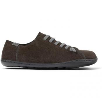 Camper 20848-222 Peu Cami Zapatillas de mujer gris oscuro en piel