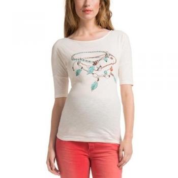Noppies - Camiseta premamá con cuello redondo de manga corta para mujer, talla XXL / 44, color varios colores
