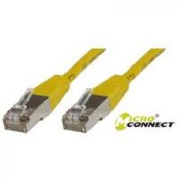 Microconnect Cable de Red S/FTP CAT6 1m Amarillo LSZH de Alta Calidad