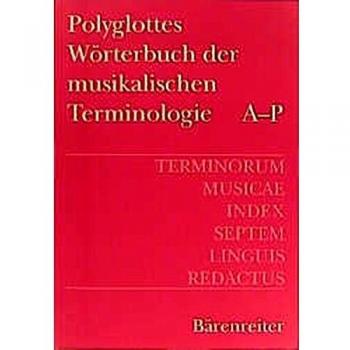 Polyglottes Worterbuch der musikalischen Term.