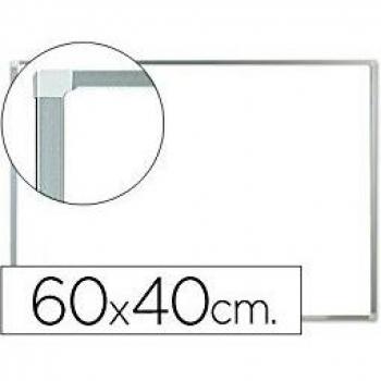 Q-Connect Pizarra Blanca Melamina Marco De Aluminio 60 x 45 Cm