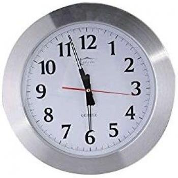 Reloj de Pared Acero Inoxidable 38 cm Lady Doc