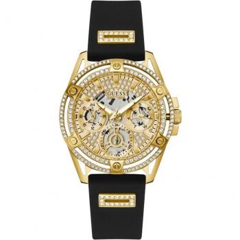 Guess Women's Queen Stainless Steel Gold Watch GW0536L3