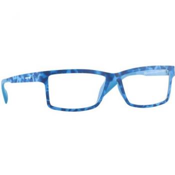 Italia Independent II 5108 147.000 Men's Eyeglasses Blue Size 55 - Frame Only, Blue Light Block Available