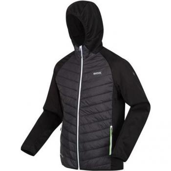 Chaqueta de montaña Regatta Andreson VIII Hybrid Ash/Black para hombre