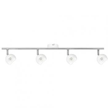 Lámpara de Techo Kita EPIKASA, Metal Blanco, 74,5x8x14,5 cm