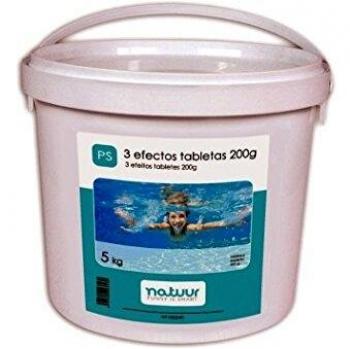 NATUUR - Cloro 3 acciones tab 200 grs 5 kgs