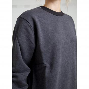 Dolce & Gabbana Dark Gray Cotton Crew Neck Pullover Sweater - IT44 | L
