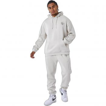 Project X Paris Wave Hoodie with Passepoile in Grey for Men