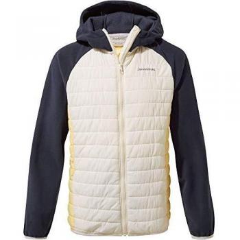 Craghoppers Girls Neopolitan Hybrid Chaqueta, Infantil, Seasalt/Buttercup, 9-10