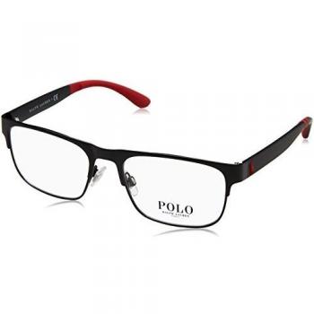 Ralph Lauren Polo 0PH1178, Monturas de Gafas para Hombre, Matte Black, 54