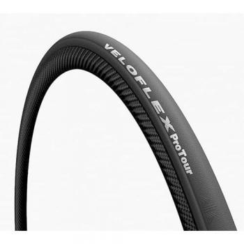 Veloflex ProTour Tubular 700c x 25 Cubierta Rígida Para Carretera, Color Negro, Talla Única, Adultos Unisex