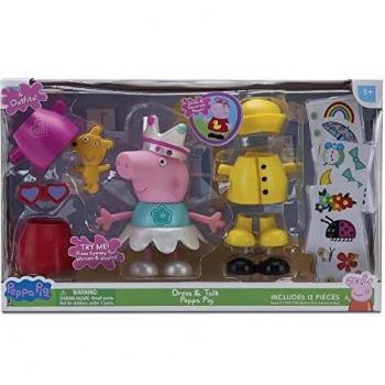 Peppa Pig - Figura/Pack Peppa Vestidos Divertidos