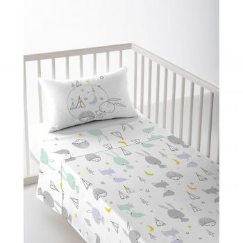 Juego de Sábanas Cool Kids 120 x 180 cm para Cuna de 80, incluye 2 piezas