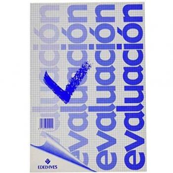 Edelvives - Bloc evaluación con cuadrícula y 50 hojas