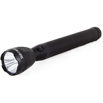 Duronic RFL503D - Linterna recargable de alta potencia 180Lumenes - Alcanza los 1200 metros - Deportes color negro