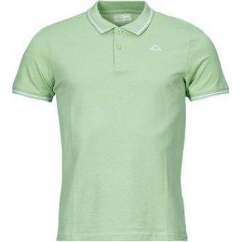 Kappa EZIO Men's Short Sleeve Polo Shirt in Green Lichen-White