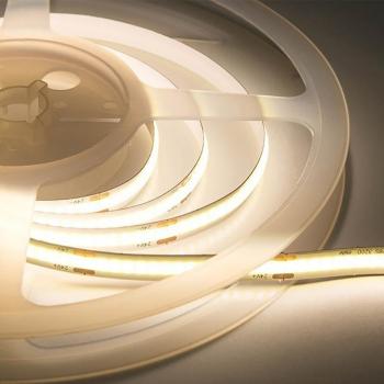 Tira LED COB 5m 24V IP20 - Blanco Frío 6000K - 8000K / 512 LEDs/m - Silumen