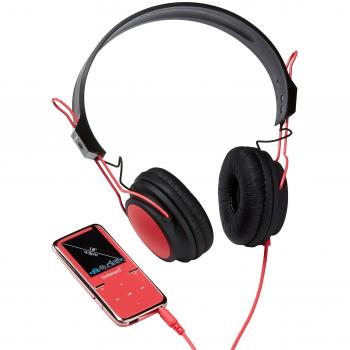 Intenso Scooter - Reproductor MP3 de 8 GB, con auriculares, color rosa