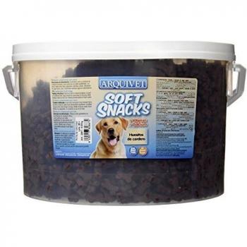 ARQUIVET Soft Snacks para Perro Huesitos Cordero 4800 gr para Perro - Aperitivos para Perro en Forma de Hueso - Chuches, recompensas y premios caninos - Alimento complementario
