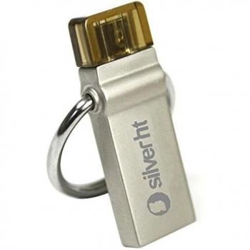 SilverHT  111708340116 - 16GB NANOHOOP USB 3.0 OTG,  Memoria USB para Android 4.0 o superior