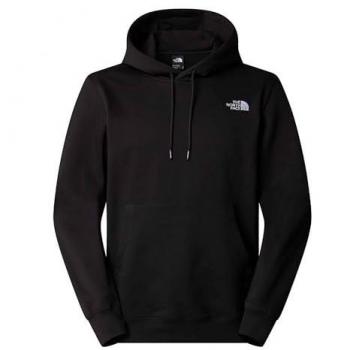 The North Face Essential Black Hoodie for Men, Size S