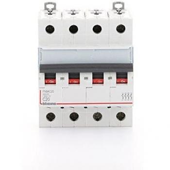 Interruptor Magnetotérmico Bticino 2P 32A 6kA Tipo C 2 Modulos FN82C32